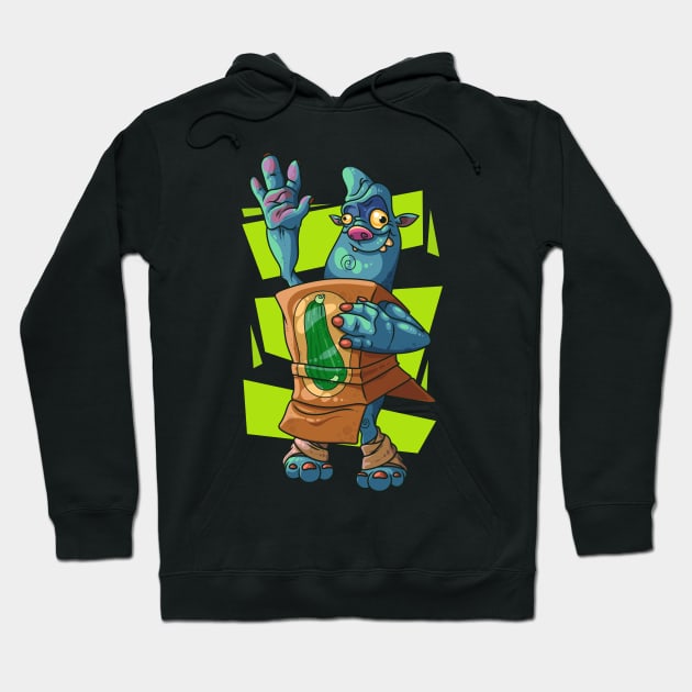 Zucchini Hoodie by ArtisticDyslexia